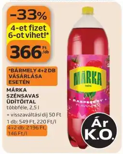 Auchan Márka Szénsavas Üdítőital ajánlat