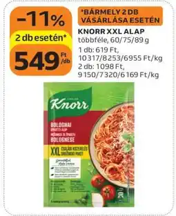 Auchan KNORR XXL ALAP ajánlat
