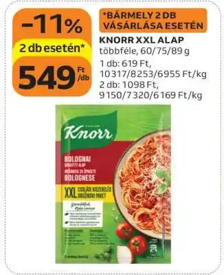 Auchan KNORR XXL ALAP ajánlat