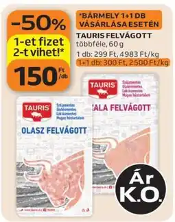 Auchan TAURIS FELVÁGOTT ajánlat