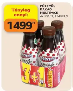 Auchan PÖTTYÖS KAKAÓ MULTIPACK ajánlat