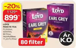 Auchan LOYD Fekete Tea ajánlat