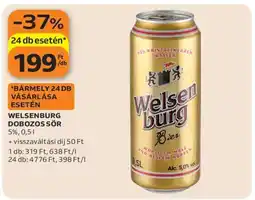 Auchan Welsenburg Dobozos Sör ajánlat
