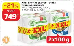 Auchan ABONETT XXL GLUTÉNMENTES EXTRUDÁLT KENYÉR ajánlat