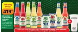 Auchan SOMERSBY ÜVEGES VAGY DOBOZOS CIDER ajánlat