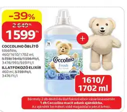 Auchan Coccolino Öblítő ajánlat