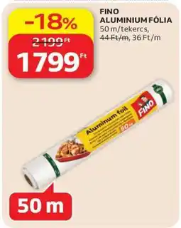 Auchan FINO ALUMÍNIUM FÓLIA ajánlat