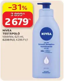 Auchan NIVEA testápoló ajánlat