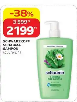 Auchan Schwarzkopf Schauma Sampon ajánlat