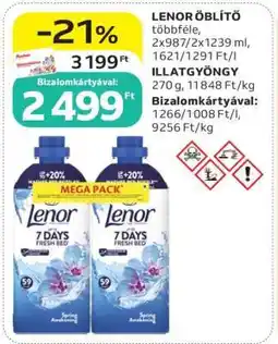 Auchan LENOR Öblítő ajánlat