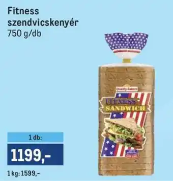 Fitness Szendvicskenyér