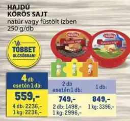 Metro Hajdú Körös sajt ajánlat