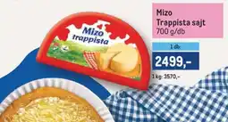 Metro MIZO Trappista sajt ajánlat