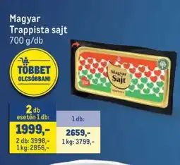 Metro Magyar Trappista Sajt ajánlat