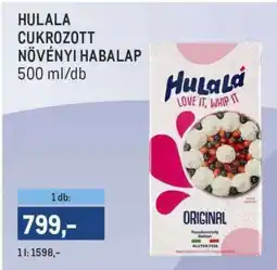 Metro HULALA CUKROZOTT NÖVÉNYI HABALAP ajánlat