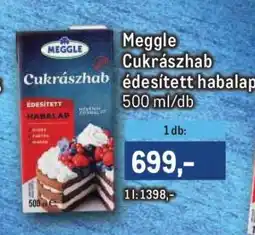 Metro Meggle Cukrászhab édesített habalap ajánlat