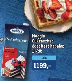 Metro Meggle cukrászhab ajánlat