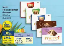 Metro Merci Finest Selection desszert ajánlat