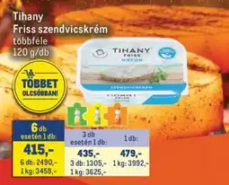 Metro Tihany Friss Szendvicskrém ajánlat