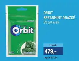 Metro ORBIT SPEARMINT DRAZSÉ ajánlat