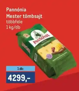 Metro Pannónia Mester tömbsajt ajánlat