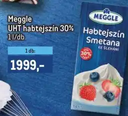 Metro Meggle UHT habtejszín 30% ajánlat
