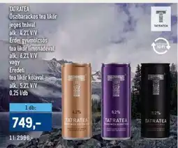 Metro Tatratea ajánlat