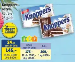 Metro Knoppers ostya ajánlat