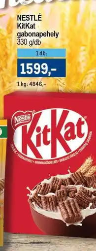 Metro NESTLÉ KitKat Gabonapehely ajánlat