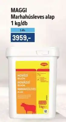 Metro MAGGI Marhahúsleves alap ajánlat