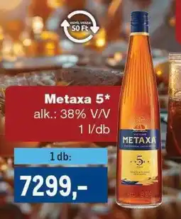 Metro Metaxa 5 ajánlat