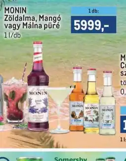 Metro MONIN ajánlat