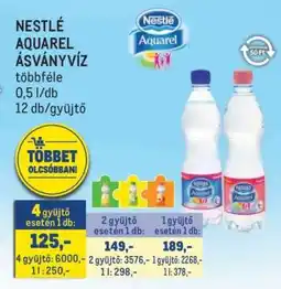 Metro Nestlé Aquarel Ásványvíz ajánlat