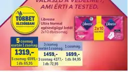 Metro Libresse Ultra Normal egészségügyi betét ajánlat