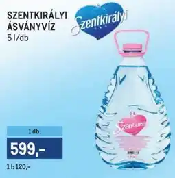 Metro SZENTKIRÁLYI Ásványvíz ajánlat