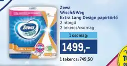 Metro Zewa Wisch&Weg Extra Lang Design papírtörlő ajánlat