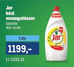 Metro Jar kézi mosogatószer ajánlat