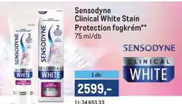 Metro Sensodyne Clinical White Stain Protection fogkrém ajánlat