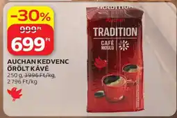 Auchan AUCHAN KEDVENC ŐRÖLT KÁVÉ ajánlat
