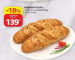 Auchan KORNSPITZ KIFLI ajánlat