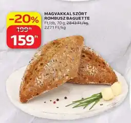 Auchan MAGVAKKAL SZÓRT ROMBUSZ BAGUETTE ajánlat