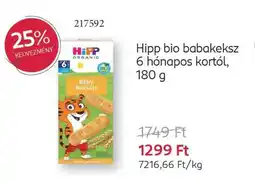 Rossmann HIPP BIO BABAKEKSZ ajánlat