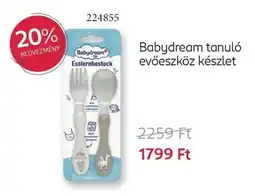 Rossmann Babydream tanuló evőeszköz készlet ajánlat