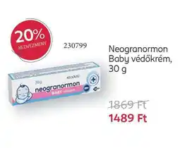 Rossmann Neogranormon Baby védőkrém, 30 g ajánlat