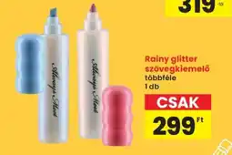 Interspar Rainy glitter szövegkiemelő ajánlat