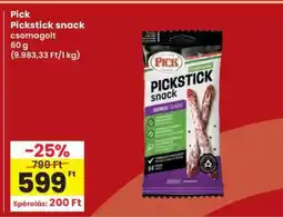 Interspar PICK PICKSTICK SNACK ajánlat