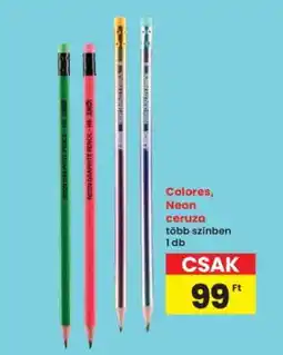 Interspar Colores, Neon ceruza ajánlat