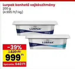 Interspar LURPAK Kenhető vajkészítmény ajánlat