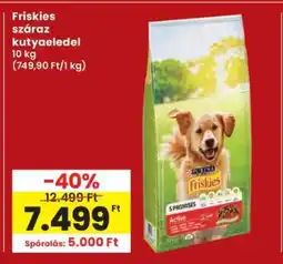 Interspar Friskies száraz kutyaeledel ajánlat
