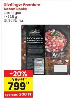 Interspar Gierlinger Premium bacon kocka ajánlat
